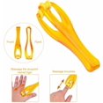 thumbnail image 2 of 2 Pack Handheld Finger Massager Joints Mini Blood Circulation Plastic Massage Tool Wheel Relax Hand Articulations Arthritis Pain Relief, 2 of 5