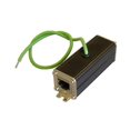 thumbnail image 1 of 10-100-1000Mbps 24V PoE Foudre Réseau - Parafoudre, 1 of 1