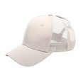thumbnail image 3 of Women Adjustable Ponytail Baseball Cap Girl Snapback Outdoor Caps Female Summer Hats Mesh Net Trucker Hat, 3 of 9