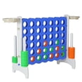 thumbnail image 2 of SDADI Jeu Géant de 33 Pouces 4-en-Rangée et Jeu de Basketball pour Enfants, Gris et Bleu, 2 of 6