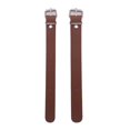 thumbnail image 1 of Children\'s Bicycle Leather Basket Strap With Metal Buckle Adjustable Kids Bike brown, 1 of 8