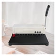 thumbnail image 4 of Binding Machine Punching 12 Sheets Easy To Punch 10 Hole Square Size Holes Fit Letter Size A4 A3 Book Binder For Files School, 4 of 6