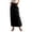 Black, variant on Womens Maxi Skirt,Denim Skirt Women,Women Trendy Denim Maxi Skirt High Waist A-Line Frayed Hem Loose Long Jean Skirt Streetwear,High Waist Skirt,Womens Long Skirts
