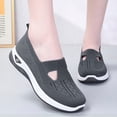 thumbnail image 2 of Chaussures Décontractées pour Femmes Chaussures de Mode Femmes Décontractées à Enfiler Chaussures Décontractées pour Femmes à Enfiler Chaussures de Sport d'Été Plates Chaussures Plates Décontractées pour Femmes Chaussures Décontractées à Lacets pour Femmes Semelle Non en Maille Ajourée, 2 of 9