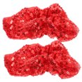 thumbnail image 3 of SHISUYAN 2PCS Christmas Hair Ties Washing Face Colorful Sequins Hair Ring, 3 of 4