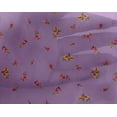 thumbnail image 4 of oneOone Georgette Viscose Fabric Leaves & Flower Floral Print Fabric by Yard 42 Inch Wide, 4 of 4