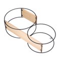 thumbnail image 4 of Circle Shelf Wall Decor, Round Design Round Shelf Dual Use  For Tea House For Living Room For Office, 4 of 8