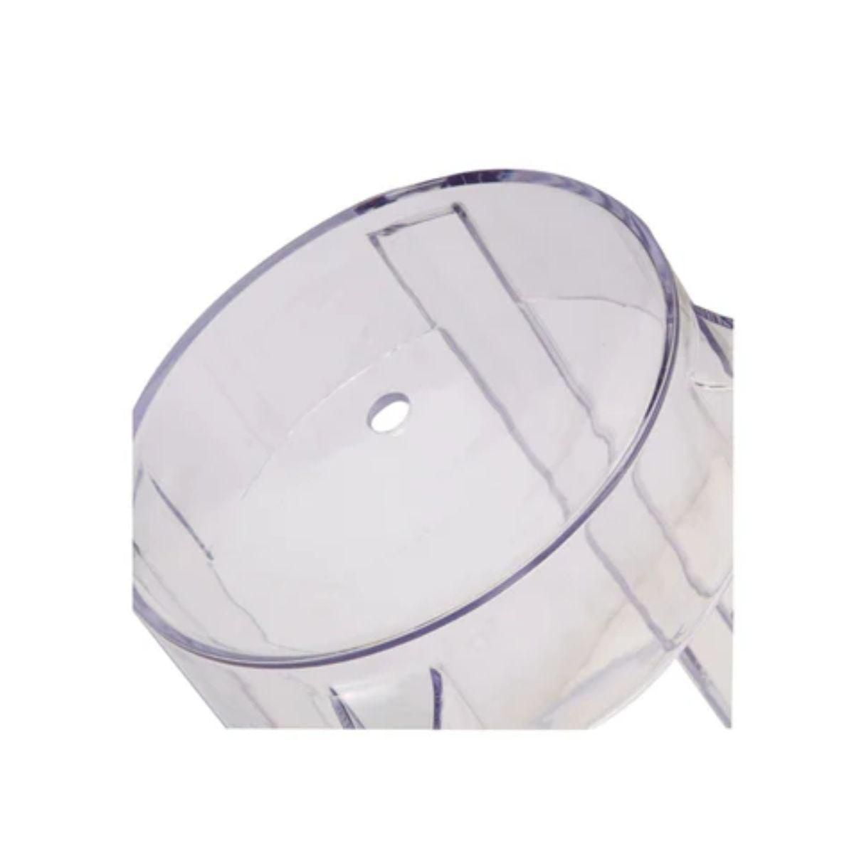 Heavenly Collection Clear Plastic Counter Stool SET OF 3