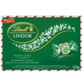 thumbnail image 1 of Lindt LINDOR Peppermint Cookie Milk Chocolate Truffles, 120-Gram Gift Box, 1 of 4