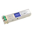 thumbnail image 1 of AddOn Avaya AA1419052-E6 Compatible SFP Transceiver - SFP (mini-GBIC) module Transceiver (Équivalent à: Avaya/Nortel AA1419052, Avaya/Nortel AA1419052-E5, Avaya/Nortel 1419052-E6) - GigE - 1000Base-ZX - LC Monomode - jusqu'à 43,5 miles - 1550 nm - pour Switch de Routage Ethernet, 1 of 1