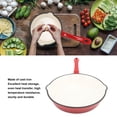 thumbnail image 3 of Poêle en Fonte Émaillée avec Poignée Pratique, Idéale pour Diverses Méthodes de Cuisson, 3 of 7