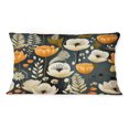 thumbnail image 3 of Designart "Modern Botanical Abstraction I" Midcentury Throw Pillow - Mid-Century Pillow For Couch - Insert And Pillows Covers For Living Room Decor, 3 of 5