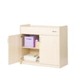 thumbnail image 3 of Foundations SafeSwing Changing Table, Built-In Storage & Soft-Close Hinges, Natural, 3 of 4
