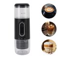thumbnail image 1 of Portable Electric Espresso Machine, Rechargeable Travel Coffee Maker, Handheld Car Coffee Maker for Camping Hiking Office Powder and Capsules Compartment, 1 of 7