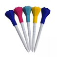 thumbnail image 1 of koolsoo Lot de 3 Lot de 5 T-Shirts de golf Professionnels 3,4 Pouces Réutilisables Incassables T-Shirt de golf Coloré Balle 4 Pcs, 1 of 1