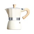 thumbnail image 2 of veasfak Coffee Maker Brewer Lightweight Leakproof Kitchen Tools Italian Coffee Pot 3 Cups, 2 of 9