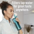 thumbnail image 4 of Brita Premium Filtering Water Bottle with Filter BPA-Free, Sapphire, 768 mL with BONUS 2 Pack filters, 4 of 5