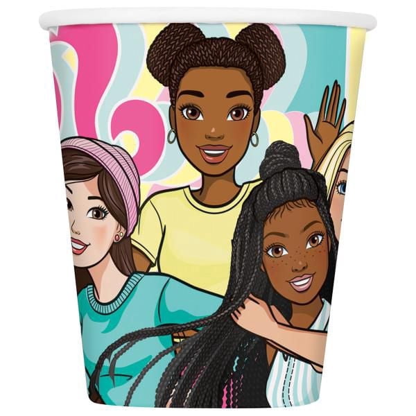 Barbie gobelets en papier de 9 oz, 8 ct