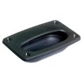 thumbnail image 2 of Attwood Marine Boat Hatch Pull 2027-1 Low Profile; Rectangular; 3-5/8 Inch Length x 2-5/16 Inch Width; Black; Propylene; With Mounting Hardware; With Four 6 Fasteners; Single; Bulk Packaging, 2 of 2