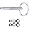 thumbnail image 1 of Oval Head Bit Key, Coffee Machine Opening Repair Tool Key with Gaskets for Jura Capresso, 1 of 8