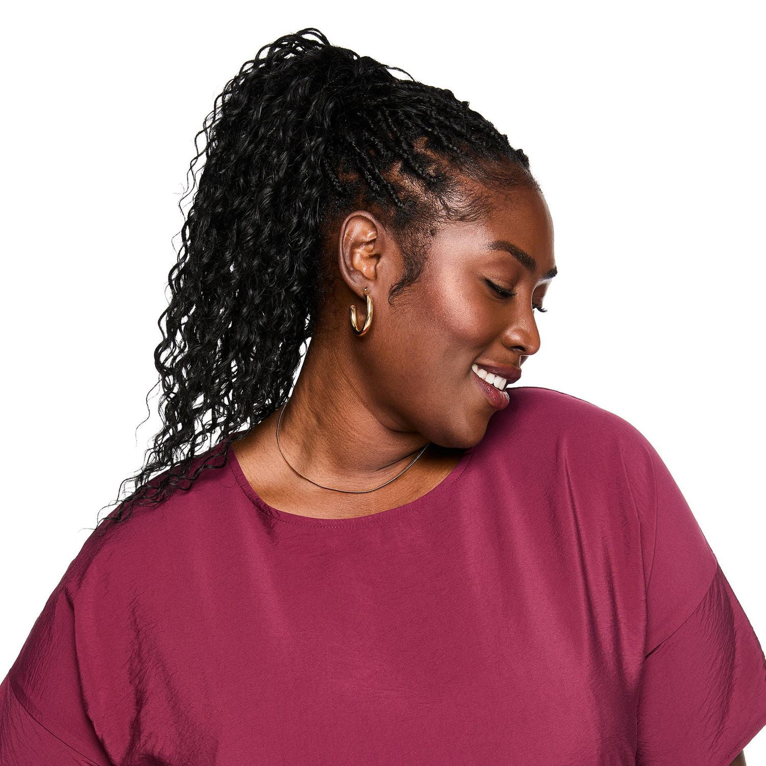 Haut imprimé à manches courtes Lane Bryant Plus pour femmes
