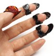 thumbnail image 2 of Plastic Adjustable 3 Finger Picks 1 Thumb Picks Set Nail Guitar Plectrums Guitar, 2 of 7