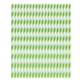thumbnail image 2 of Iumwxz Straws 100pc Paper Straws Disposable Straws Paper Striped Colorful Decorative Straws Dessert Drinks Party Straws Reusable Straws F Paper Rollback, 2 of 4
