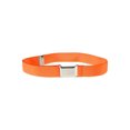 thumbnail image 1 of 1 Ensemble Ceinture Élastique Simple pour Enfants Garçons Boucle Ajustable Taille Extensible Réutilisable Lavable Jeans Accessoires de Vêtements Orange Jaune, 1 of 8