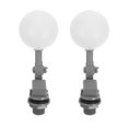 thumbnail image 2 of 2 Pcs Valve de Flotteur de Débit Réglable Valve de Flotteur d'Eau en Plastique Valve à Bille de Flotteur de 1/2 Pouce Valve de Contrôle Automatique du Niveau d'Eau pour Réservoir d'Eau, 2 of 9
