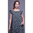 thumbnail image 2 of Bimba Robe de Nuit Imprimée pour Femmes en Rayonne Longue Maxi Robe de Sommeil Robe de Nuit, 2 of 4