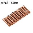 thumbnail image 4 of MB15AK Welding Contact Tips 0.6 - 1.2mm MIG Welder Torch Consumables M6 x 10pcs, 4 of 7