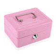 thumbnail image 1 of FAGINEY 1Pc Mini Portable Steel Petty Lockable Cash Money Coin Safe Security Box Household, 1 of 8