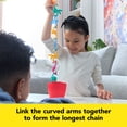 thumbnail image 4 of Spin Master Games, Barrel of Monkeys, New Look for the Classic Linking Family Game, Easy Activity Toy for Preschoolers, for Kids & Family, 2-10 Players, For Ages 3 & Up, 4 of 9