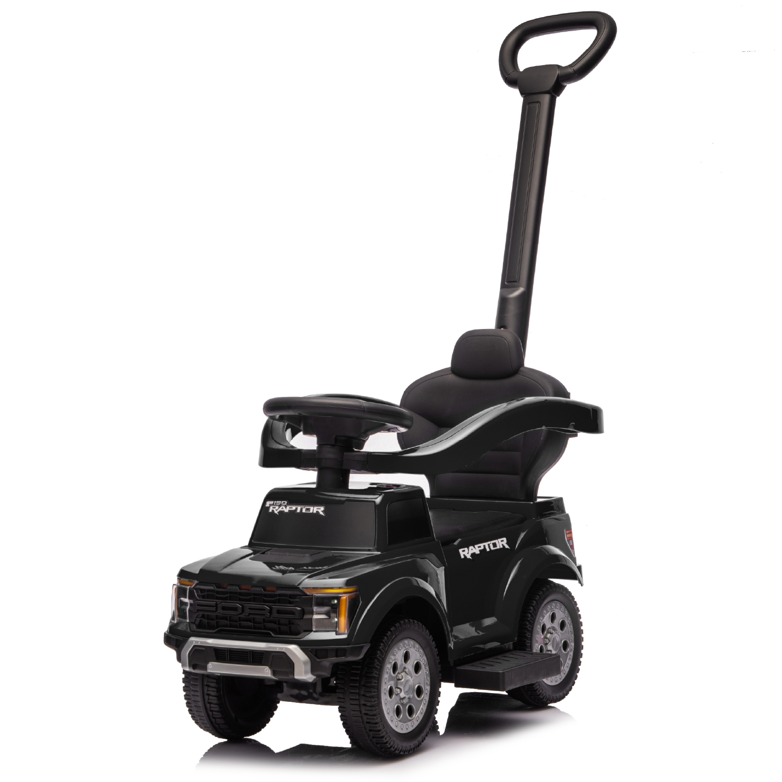 Ride The Rails Game Voltz Toys Licensed Ford F-150 3-in-1 Toddler Push Car, Ride-On Truck ...
