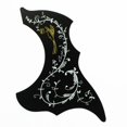 thumbnail image 3 of 1 Pce Guitares Acoustiques Gaucher 40 Pieds' 41 Pieds' Pickguard Plaque PVC Guitares Noir, 3 of 7
