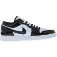 thumbnail image 3 of Nike Chaussures de Course Air Jordan 1 Low Blanches/noires pour Hommes, 3 of 4