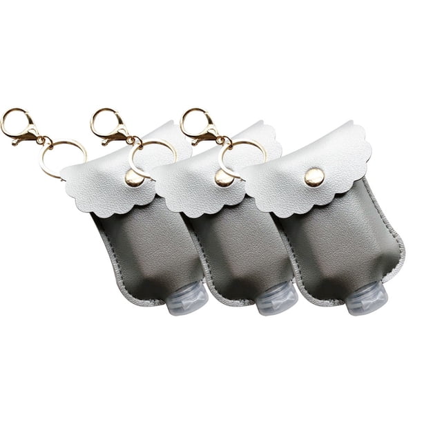 Agiferg Portable Disposable Hand Sanitizer Pouch Outdoor Hand Sanitizer Key Holster 3pcs