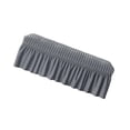 thumbnail image 1 of pitrice Long Bench Cover Bench Seat Furniture Protector for Living Room Hotel Decor Gray, 1 of 8