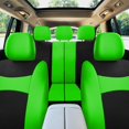 thumbnail image 3 of FH Group Light & Breezy Flat Cloth Car Seat Cover Set For Car Truck SUV Van Green - Rear, 3 of 5