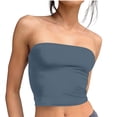 thumbnail image 1 of Timegard Womens Tube Tank Tops Sleeveless Strapless Crop Tops Basic Backless Top Going out Cute Summer Shirts, 1 of 5