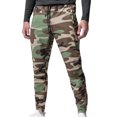 thumbnail image 1 of XZNGL Mens Fashion Drawstring Elastic Waist Multi-Pocket Casual Length Pants, 1 of 1