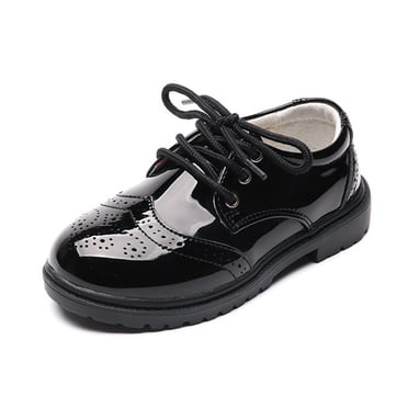 Boys Sneakers For Weddings And Performances Stylish British Dress Shoes For School Age 3.5 To 14 Years Elegant Footwear For Formal Occasions Boys Sneakers 40/12 Y—