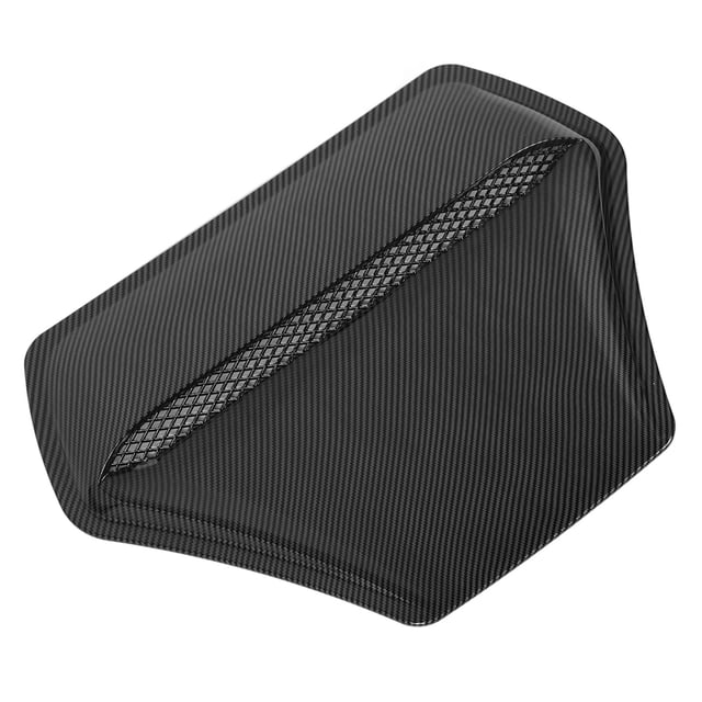 Housse d'Aération de Capot de Voiture Résistante à la Chaleur, Autocollant de Remplacement Universel Décoratif pour Admission d'Air, Couvercle d'Aération de Capot pour Lancer Evolution X EVO 10