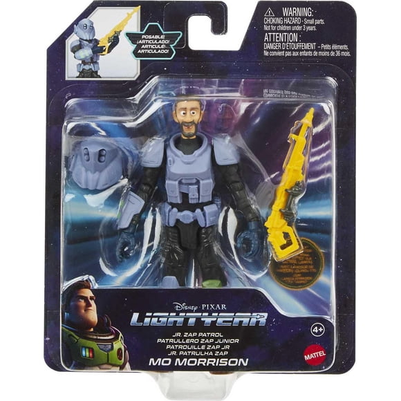 Disney Pixar Lightyear Jr. Zap Patrol Mo Morrison Figure
