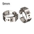 thumbnail image 1 of Lefu 25pcs Stainless Steel Hose Clamps Single Ear Stepless for Sealing Various Hoses, 1 of 4