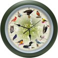 thumbnail image 1 of Mark Feldstein Limited Edition 20th Anniversary Singing Bird Wall Clock, 13 Inch, 1 of 5