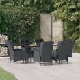 thumbnail image 2 of vidaXL Patio Dining Set Outdoor Dining Set Table and Chair Set for Garden, 2 of 6