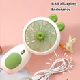 thumbnail image 1 of Dvkptbk Portable Fan Summer Refreshing Handheld Fan with Led Portable USB Charging Light Mini Fan, 1 of 5