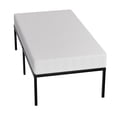 thumbnail image 2 of FDW Matelas Simple, Mousse Mémoire Gel 8 Pouces, Cadre de Lit Base 18 Pouces de Hauteur, Rangement sous le Lit Facile à Assembler, Noir, 2 of 7