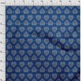 thumbnail image 3 of oneOone Cotton Poplin Fabric Floral Block Fabric Prints By Yard 42 Inch Wide, 3 of 4